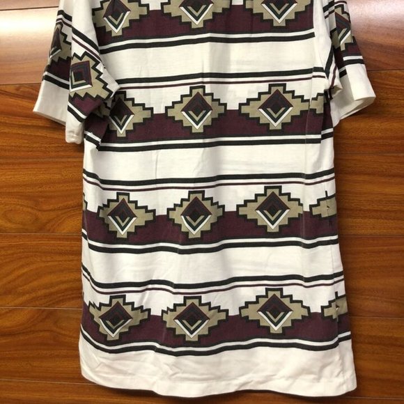 Prairie Fire Men's Medium Short Sleeve Polo Southern Or Western Vintage - Picture 4 of 5